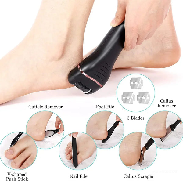 Electric Foot Sandpaper Foot File for Heels Grinding Pedicure Tools Professional Foot Care Tool Dead