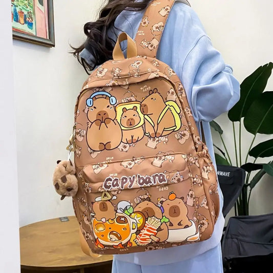 Large Capacity Backpack Cartoon Breathable Student School bag Nylon Ultra-light.Back to School deal.
